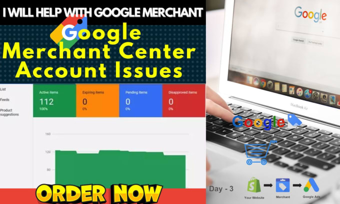 Gig Preview - Fix misrepresentation, gtin, account suspension issues in google merchant center