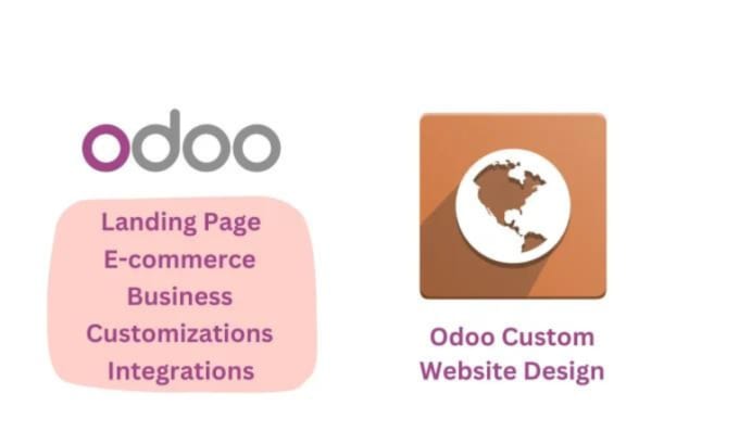 Gig Preview - Design your business website on odoo site builder