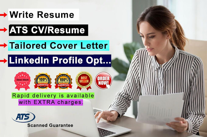 Gig Preview - Write, edit, upgrade your resume, CV, cover letter and linkedin