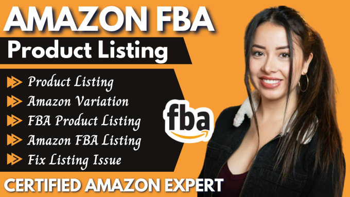 Gig Preview - Do amazon fba wholesale, products research, fba products listing, fba expert