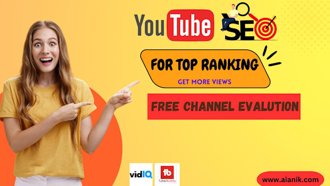 Gig Preview - Do youtube SEO for top ranking