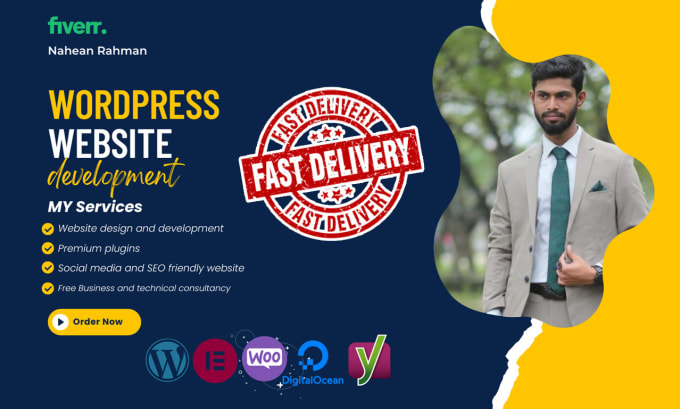 Gig Preview - Develop or redesign your wordpress ecommerce website