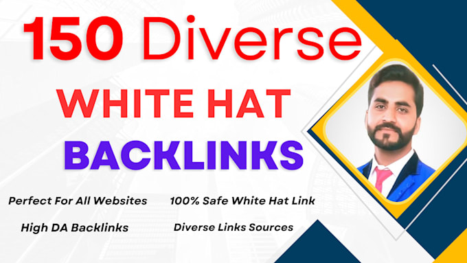 Gig Preview - Seo backlinks high da authority link building service for google ranking