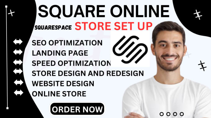 Gig Preview - Do squarespace website design square online store redesign squarespace printify