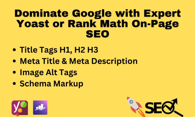 Gig Preview - Skyrocket your website with expert yoast or rank math on page SEO