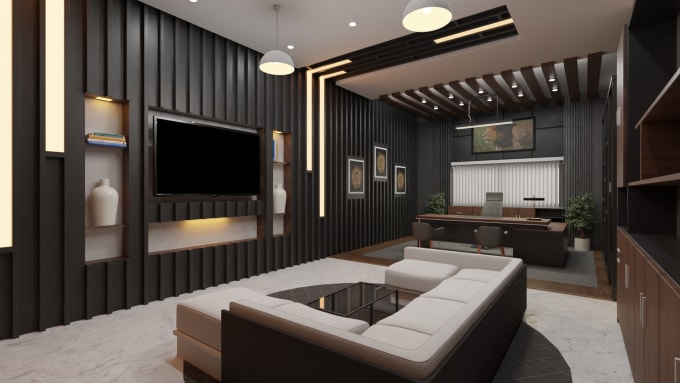 Gig Preview - Do 3d interior design render