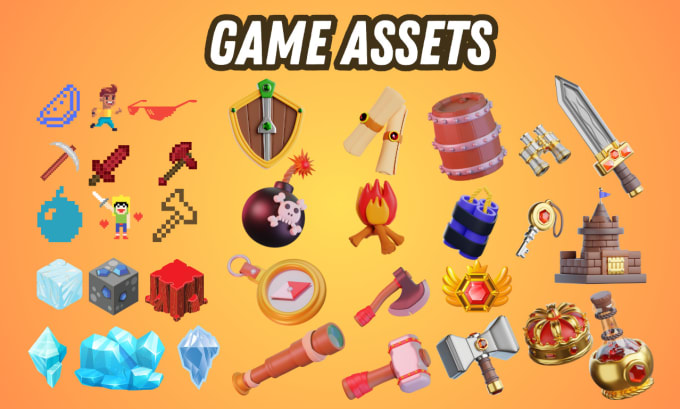 Gig Preview - Do 3d assets, minecraft art, tycoon, obby, vfx design for roblox, unreal, unity