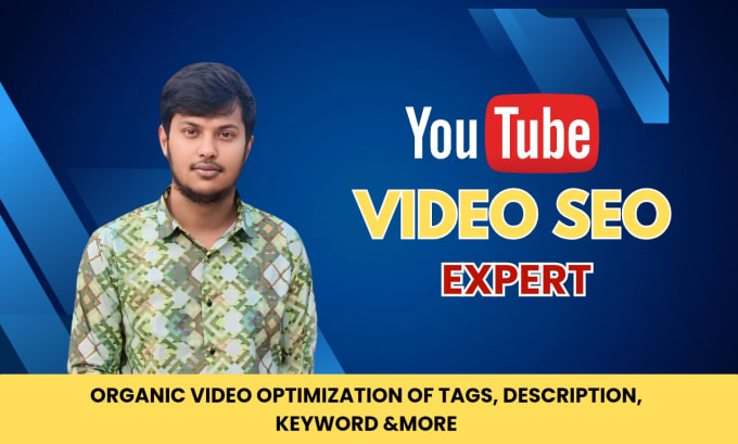 Gig Preview - Do best youtube video seo expert