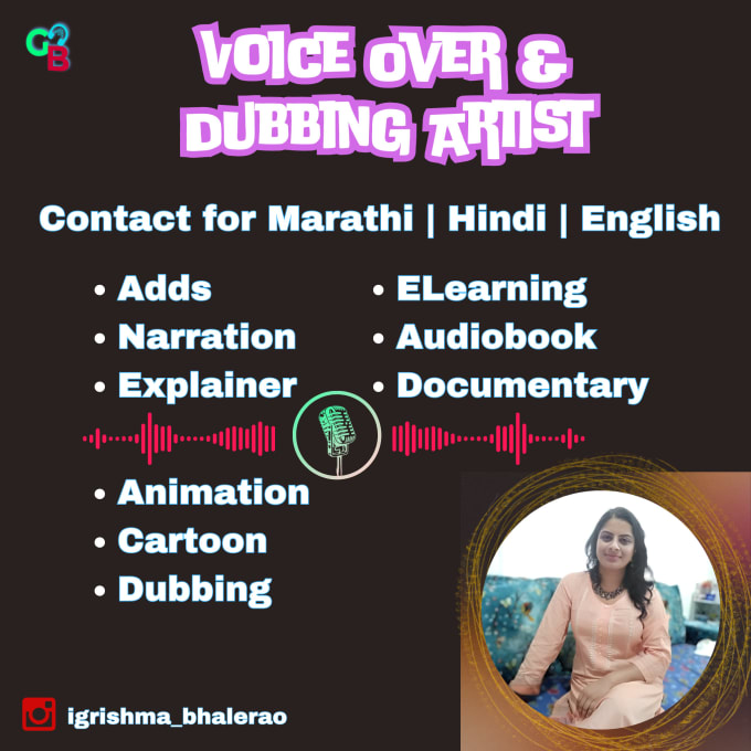 Bestseller - deliver voice services for hindi, marathi and english gigs