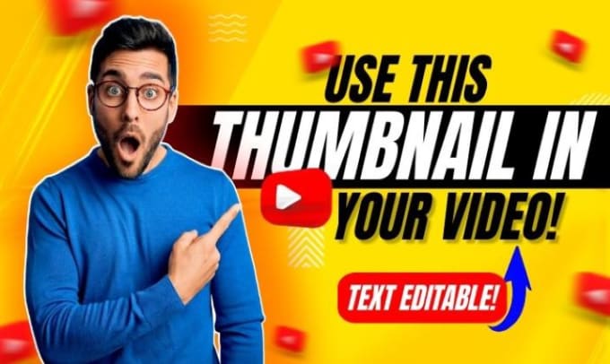 Gig Preview - Design attractive youtube thumbnails within 3 hours