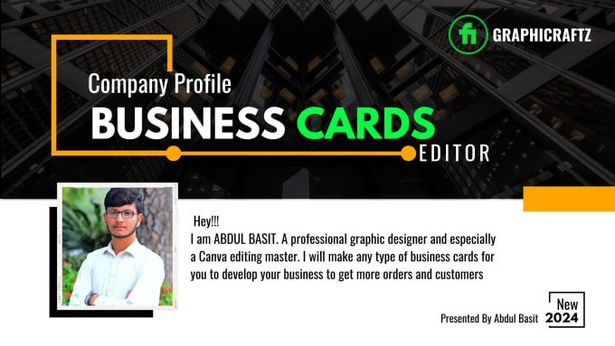 Gig Preview - Create professional business card designs for you in few hours