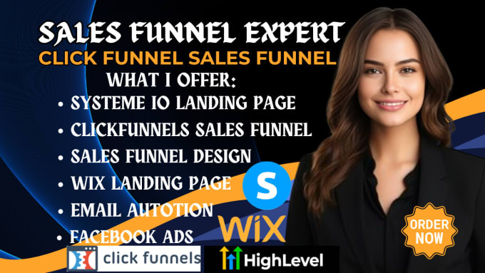 Bestseller - do systeme io sales funnel, clickfunnels sales funnel, systeme io landing page