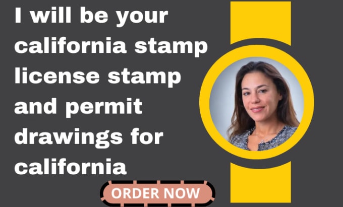 Bestseller - be your california stamp license stamp and permit drawings for california