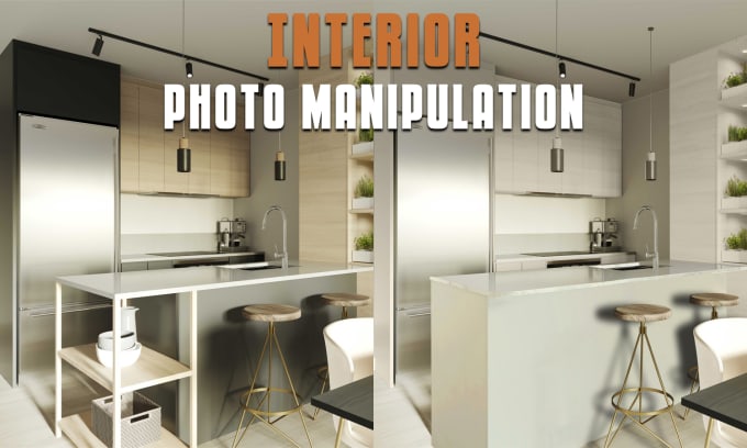 Gig Preview - Do interior photo manipulation and product integration