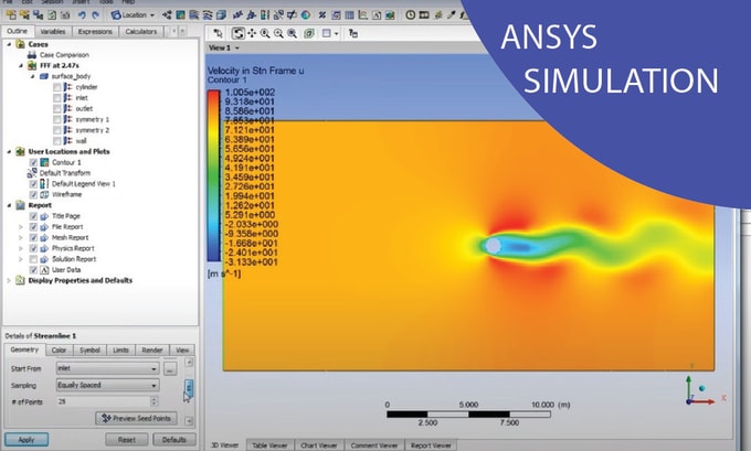 Gig Preview - Do fea, cfd analysis using ansys and solidswork