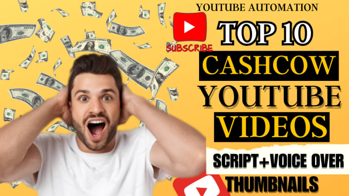 Bestseller - create automated cash cow video,  cash cow channel, cashcow youtube automation