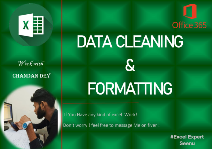 Gig Preview - Do excel data cleaning and formatting , data analyze