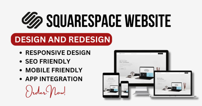 Gig Preview - Redesign squarespace website, squarespace website design online business store