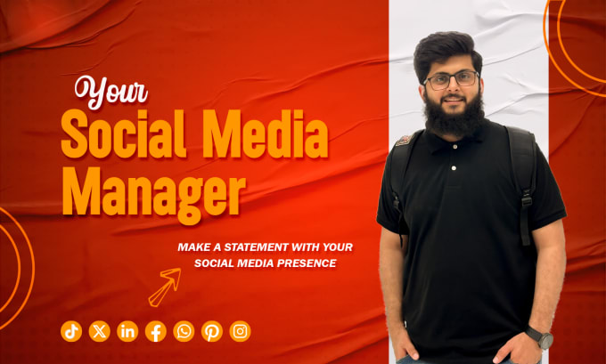 Gig Preview - Be your social media manager and content creator