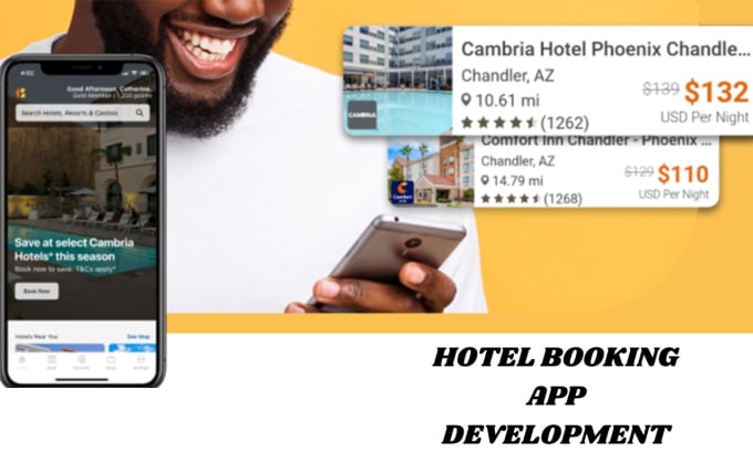 Bestseller - develop a hotel booking app with ai driven booking engine and advanced features