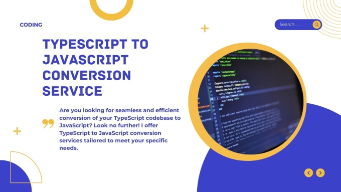 Gig Preview - Convert typescript into javascript