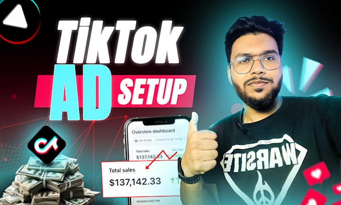 Gig Preview - Create tiktok shop, video ads, tiktok ads campaign, tiktok marketing