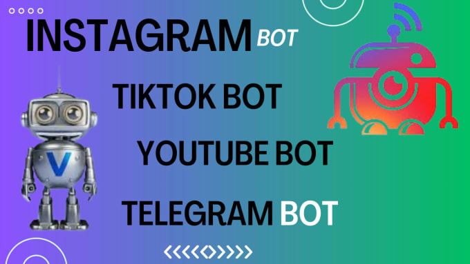 Gig Preview - Create automated instagram api bot, tiktok bot, youtube automation bot