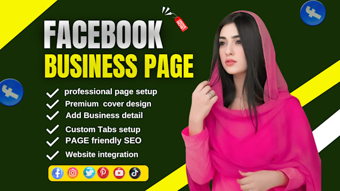 Gig Preview - Create and setup facebook business page