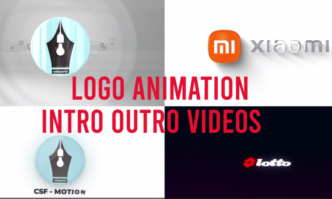 Bestseller - create a custom logo animation and 3d intro video