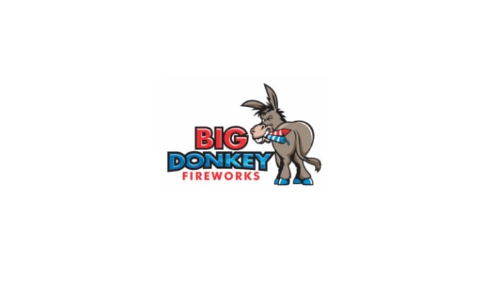 Gig Preview - Design eye catching super big donkey fireworks logo