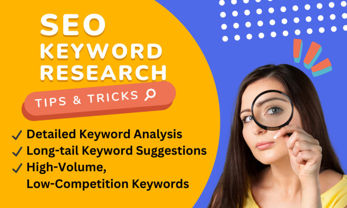 Gig Preview - Offer SEO keywords research for your website