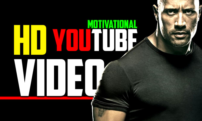 Gig Preview - Create motivational video for youtube channel