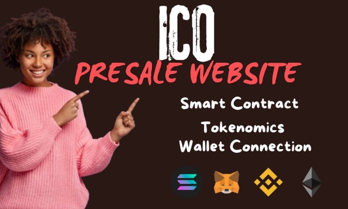 Gig Preview - Build presale website, smart contarct, token, wallet integration