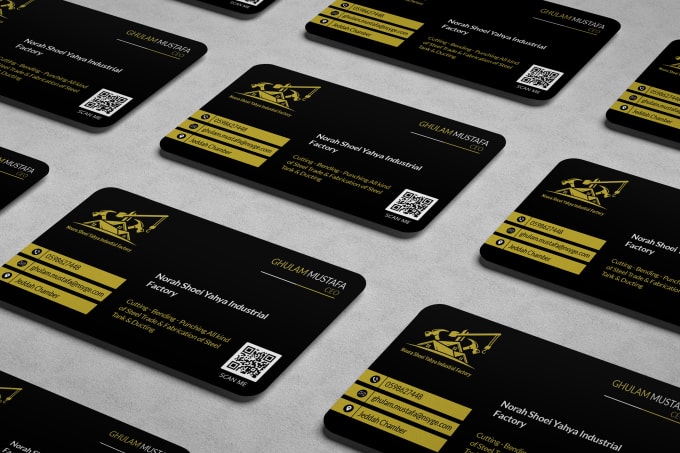 Gig Preview - Do professional business card, visiting card design in 4 hours