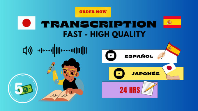 Gig Preview - Transcribe your audio or video in 24hrs