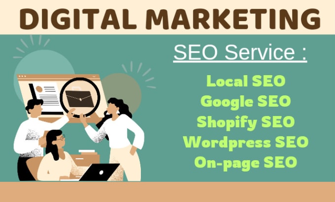 Gig Preview - Providing you digital marketing and local seo services