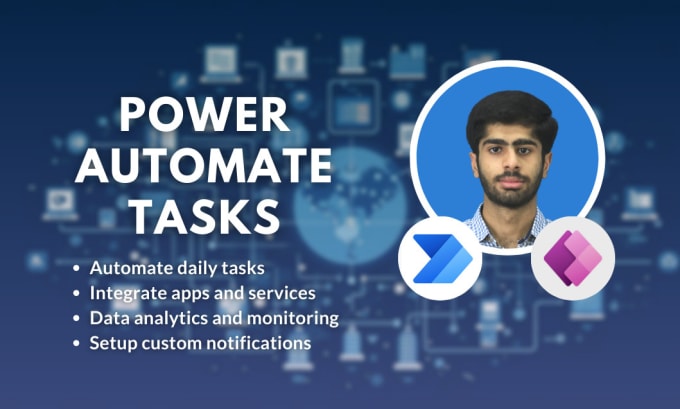 Gig Preview - Do task automation for you in power automate