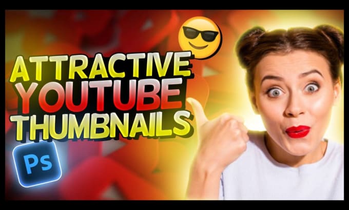 Gig Preview - Create custom viral youtube thumbnail designs