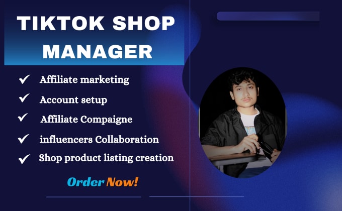 Gig Preview - Setup your tiktok shop, affiliate marketing, product listing