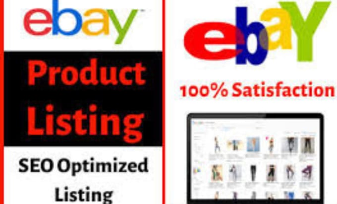 Gig Preview - Do ebay listing, ebay product listing, ebay SEO listing, ebay lister