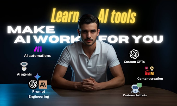 Gig Preview - Teach you how to use ai tools and implement them in any area