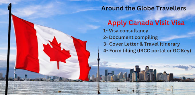 Gig Preview - Apply for your canadian visit visa or tourist visa