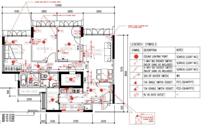 Bestseller - provide professional 2d drafting and 3d rendering services