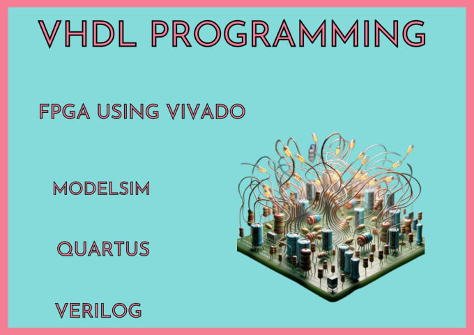 Gig Preview - Do verilog, vhdl programming on fpga using vivado, ise, modelsim, quartus