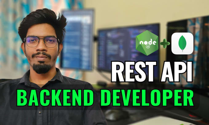 Gig Preview - Develop scalable rest apis with node js as a backend developer and integrate API