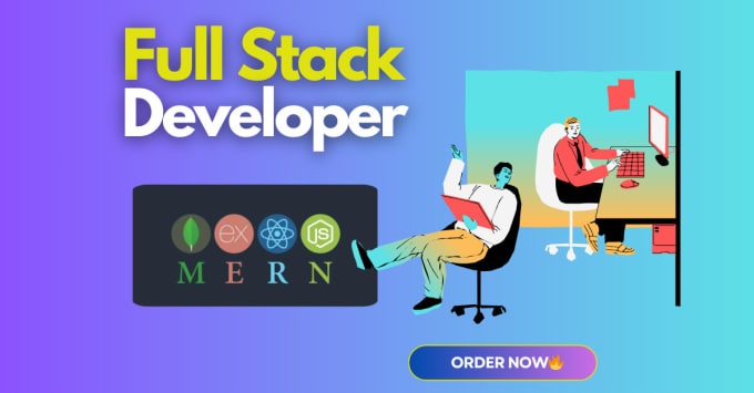 Gig Preview - Develop custom mern stack website as a mern stack developer using reactjs nodejs