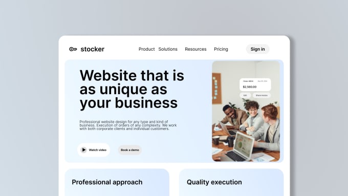 Gig Preview - Create a professional figma website design, website ui design, figma design webs