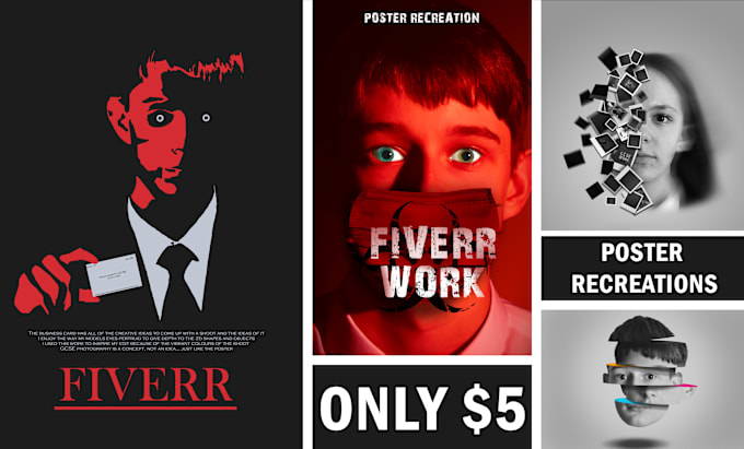 Gig Preview - Recreate a movie poster your choice