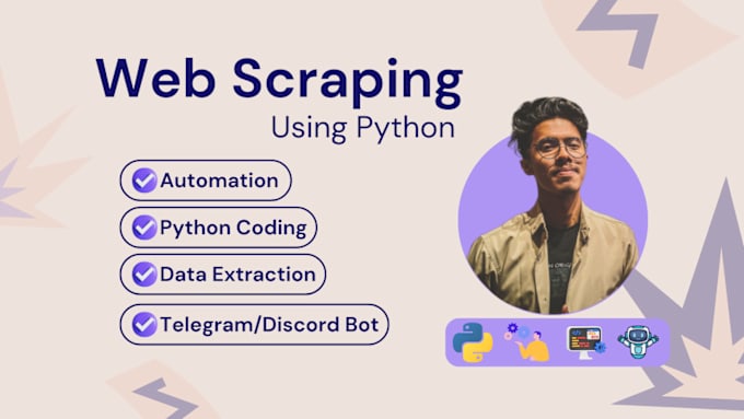 Bestseller - build custom python web scrapers for efficient data extraction and automation