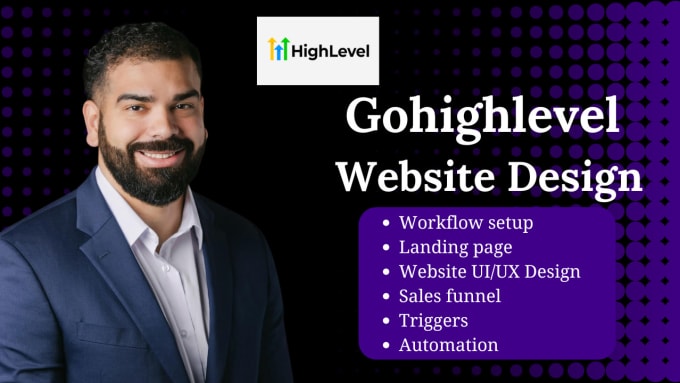 Gig Preview - Gohighlevel website design, gohighlevel landing page, gohighlevel funnel builder